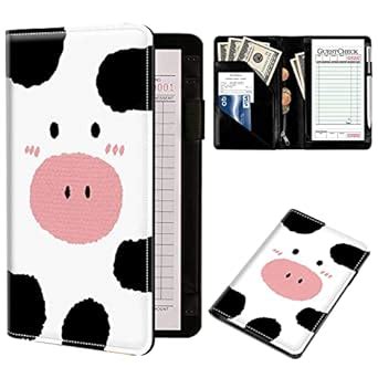 Cow Print Server Book: A Unique Addition to Your Collection!